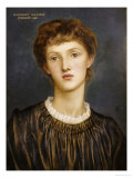 Portrait of Margaret Rawlins, 1883 reproduction procédé giclée par Evelyn De Morgan
