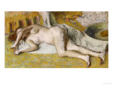 After the Bath Giclee Print by Edgar Degas