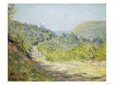 Aux Petites Dalles, 1884 Reproduction procédé giclée par Claude Monet