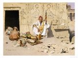 Seller of Artefacts, Dated 1885 Giclée-Druck von Raphael Von Ambros