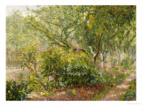 Garth House, Hertingfordbury, circa 1908 Giclee Print by Spencer Frederick Gore