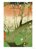 Plum Garden, Kameido reproduction procédé giclée par Ando Hiroshige