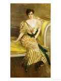 Portrait of Madame Josephina Alvear de Errazuriz, 1892 reproduction procédé giclée par Giovanni Boldini