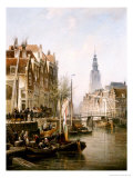 Amsterdam, 1896 Giclee Print by Cornelis Christiaan Dommershuizen