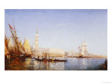 The Grand Canal, Venice Giclee Print by Felix Ziem