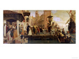 The Departure of the Prodigal Child from Venice, 1863 Giclee Print by James Tissot