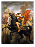 The Death of Marcus Curtius reproduction procédé giclée par Pierre Joseph Celestin Francois