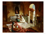 Gathering of Roses reproduction procédé giclée par Rudolph Ernst