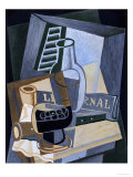 Still life in Front of a Window, 1922 reproduction procédé giclée par Juan Gris