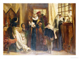 Mary, Queen of Scots in Captivity, 1871 Giclee Print by John Calcott Horsley Mary, Queen of Scots in Captivity, 1871 Giclee Print by John Calcott Horsley
