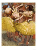 Three Dancers, circa 1900 reproduction procédé giclée par Edgar Degas