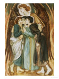 A Protecting Angel Lámina giclée por Simeon Solomon A Protecting Angel Lámina giclée por Simeon Solomon
