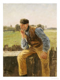 A Dutch Peasant, 1888 Giclee Print by Friedrich Kallmorgen