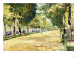 The Tiergarten Park, Berlin Giclee Print by Lesser Ury