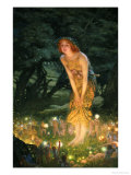 Midsummer Eve reproduction procédé giclée par Edward Robert Hughes