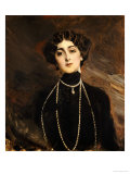 Portrait of Lina Cavalieri, circa 1901 reproduction procédé giclée par Giovanni Boldini