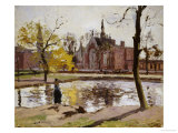 Dulwich College, London Giclee Print by Camille Pissarro