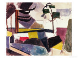 Unfinished Landscape with Tree Branches reproduction procédé giclée par Roger de La Fresnaye