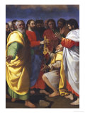 Christ's Charge to Saint Peter Giclee Print by Giuseppe Vermiglio