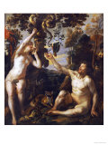 The Temptation Giclee Print by Jacob Jordaens