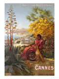 Cannes, P.L.M., circa 1910 Giclee Print by Hugo F, D'alesi