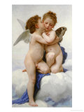 Erster Kuss Giclée-Druck von William Adolphe Bouguereau
