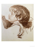 Head Of A Boy In Profile To The Left Lámina giclée por Jean-Baptiste Greuze Head Of A Boy In Profile To The Left Lámina giclée por Jean-Baptiste Greuze
