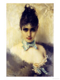 An Elegant Beauty, 1887 Giclee Print by Vittorio Corcos