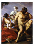 Hercules in the Garden of the Hesperides Giclee Print by Gianantonio Pellegrini
