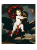 Portrait of Gerbrand de Vicq (1674-1712) as Ganymede Giclee Print by Nicolas Maes