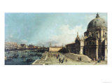 The Entrance to the Grand Canal, Venice, Looking East, with the Church of Santa Maria Della Salute Giclee Print by Canaletto The Entrance to the Grand Canal, Venice, Looking East, with the Church of Santa Maria Della Salute Giclee Print by Canaletto