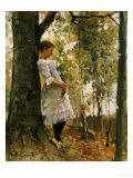 In the Woods Giclee Print by Amelie Lundahl