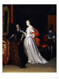 A Lady Holding a Letter Giclee Print by Eglon Hendrick Van Der Neer A Lady Holding a Letter Giclee Print by Eglon Hendrick Van Der Neer
