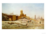 A View of Cairo, 1875 reproduction procédé giclée par Ernst Korner