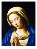 The Madonna, Bust Length, at Prayer Giclee Print by Giovanni Battista Salvi da Sassoferrato 