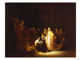 The Queen of Sheba Before King Solomon reproduction procédé giclée par Jacob Willemsz De Wet