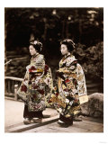 Japanese Costumes, 1880s Giclee Print
