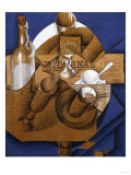 Trasse, Verres et Bouteille (Le Journal), 1914 reproduction procédé giclée