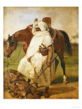 The Lion Hunter, 1833 reproduction procédé giclée par Horace Vernet