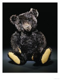 A Rare Black Steiff Teddy Bear with Rich Black Curly Mohair, circa 1912 Giclee Print by Steiff 