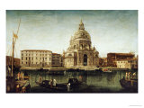 Santa Maria Della Salute, Venice, with Gondolas on the Grand Canal Giclee Print by Michele Marieschi Santa Maria Della Salute, Venice, with Gondolas on the Grand Canal Giclee Print by Michele Marieschi