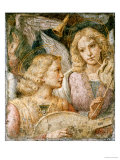 Music-Making Angels, a Fragment Giclée-Druck von Bernardino Luini