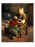 The Doll's Supper Giclee Print by Evert Pieters