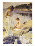 Les Baigneuses, 1889 Giclee Print by Anders Leonard Zorn
