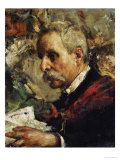 A Portrait Of The Artist's Father Lámina giclée por Antonio Mancini A Portrait Of The Artist's Father Lámina giclée por Antonio Mancini