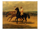 Le Depart Pour la Course Giclee Print by Alfred De Dreux