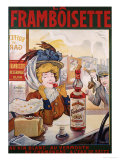 La Framboisette, 1900 reproduction procédé giclée par Francisco Tamagno