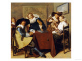 An Elegant Card Party Lámina giclée por Dirck Hals