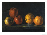 Still-Life with Oranges Giclee Print by Jacques Charles Oudry
