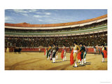 The Entry of the Bull Giclee Print by Jean-Léon Gérôme